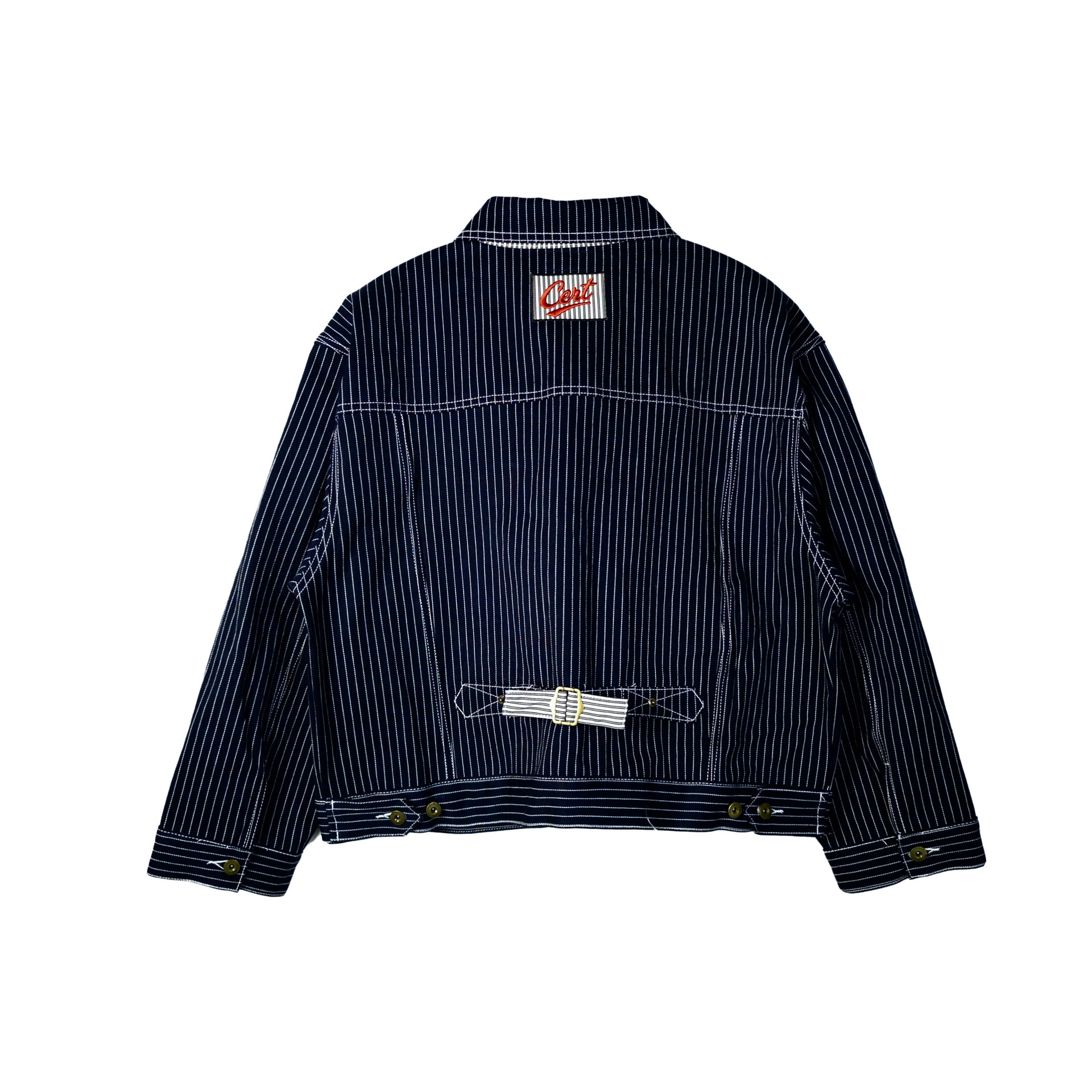 JAPANESE SELVAGE PINSTRIPE JACKET