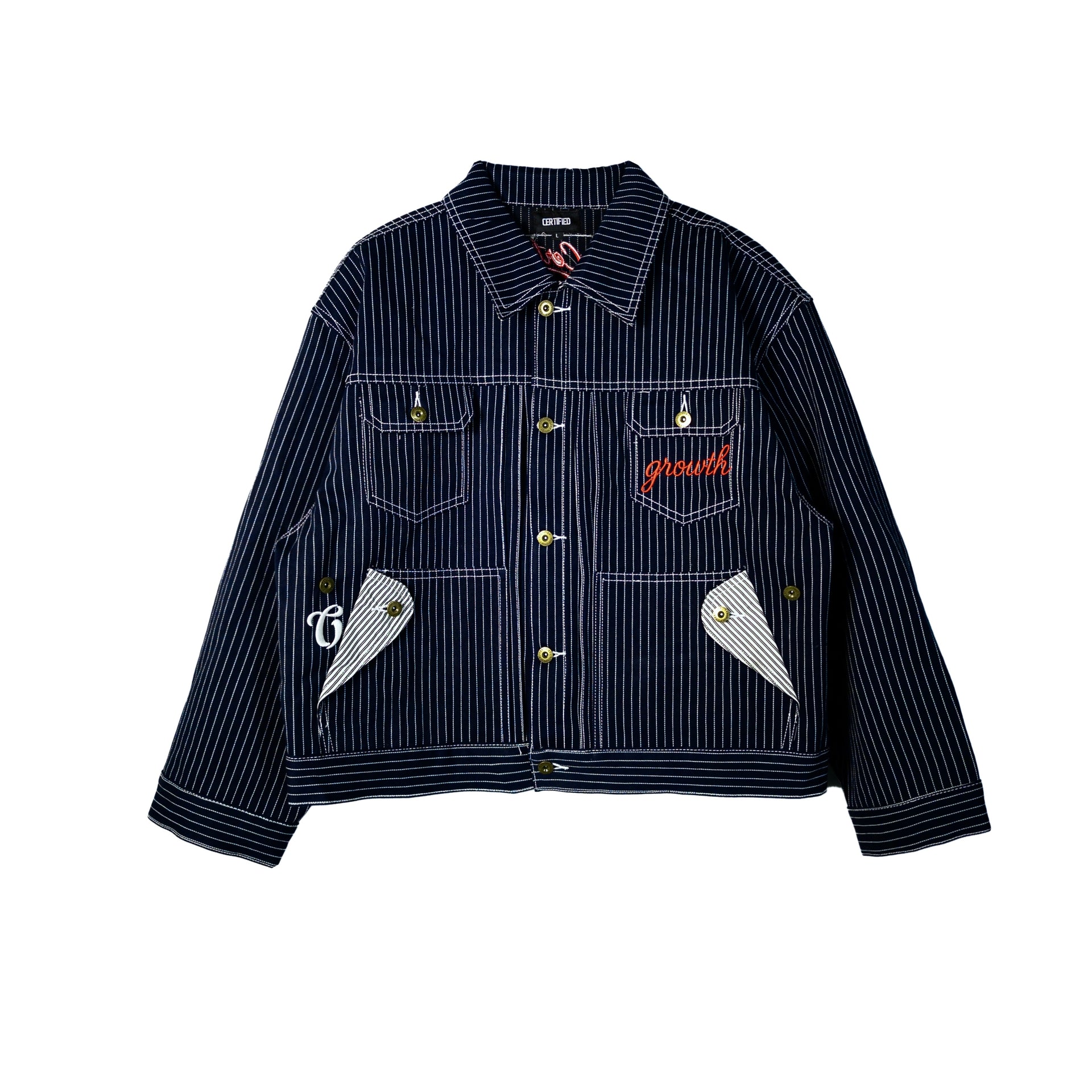 JAPANESE SELVAGE PINSTRIPE JACKET
